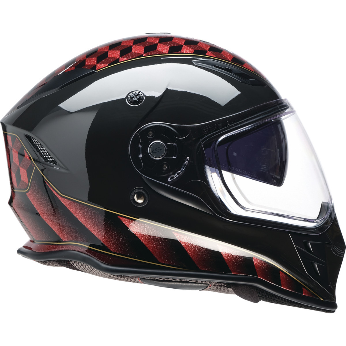 Z1R - Nemesis Helmet - Thunderbird - Red - XS