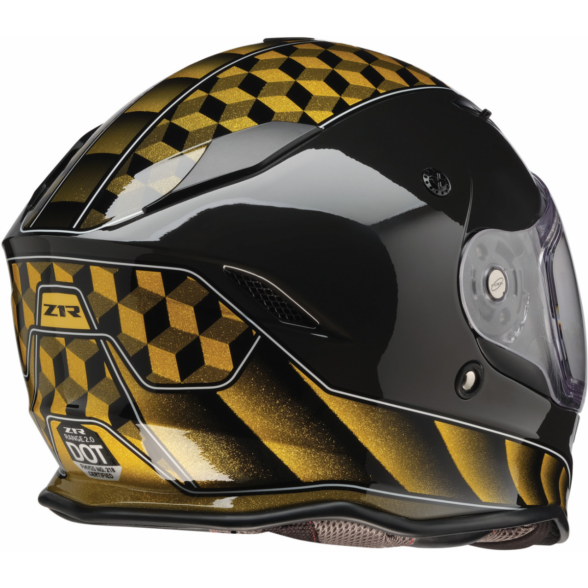 Z1R - Nemesis Helmet - Thunderbird - Yellow - 2XL