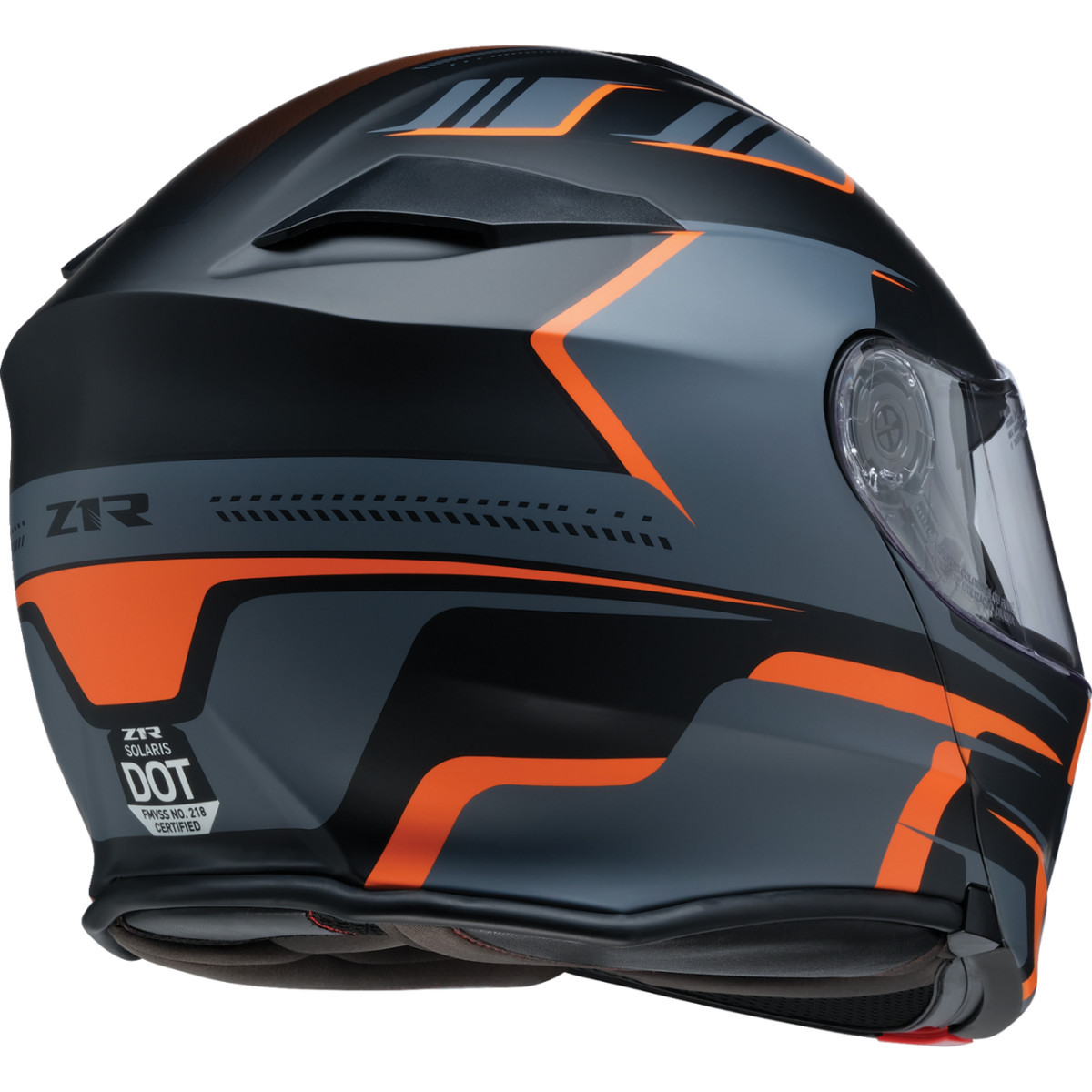 Z1R - Solaris 2.0 Modular Helmet - Slater - Orange - XS