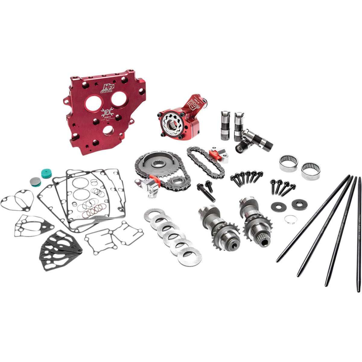 Feuling Parts #7222P - Camchest Kit - Race Series® - Reaper 574 - Conversion Chain Drive - One Piece Pushrods - Twin Cam