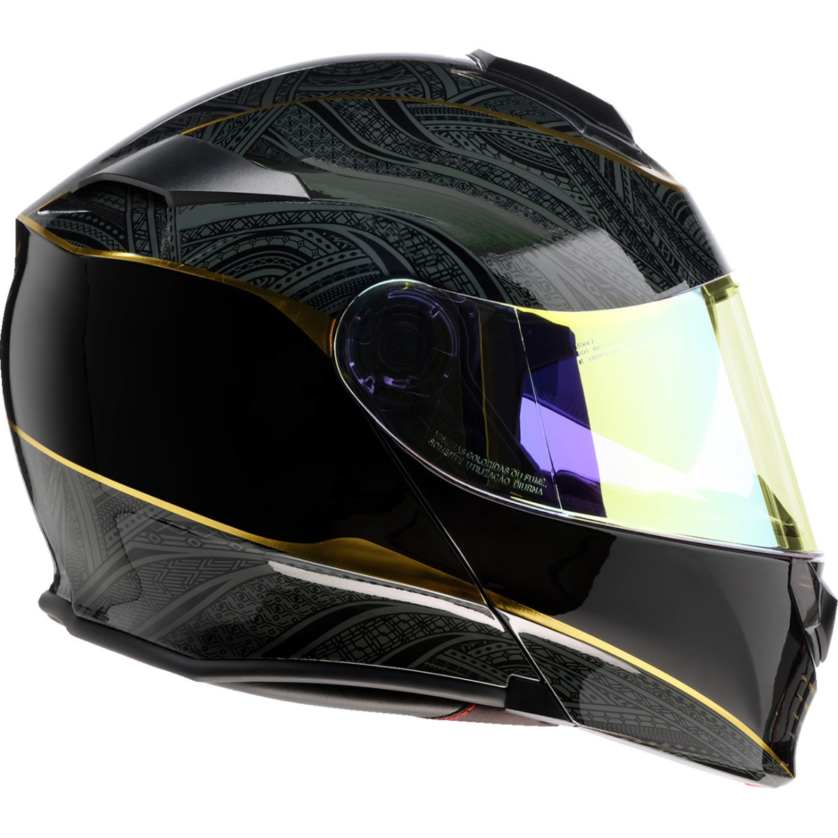 Z1R - Solaris 2.0 Modular Helmet - Notorious - Black - Large