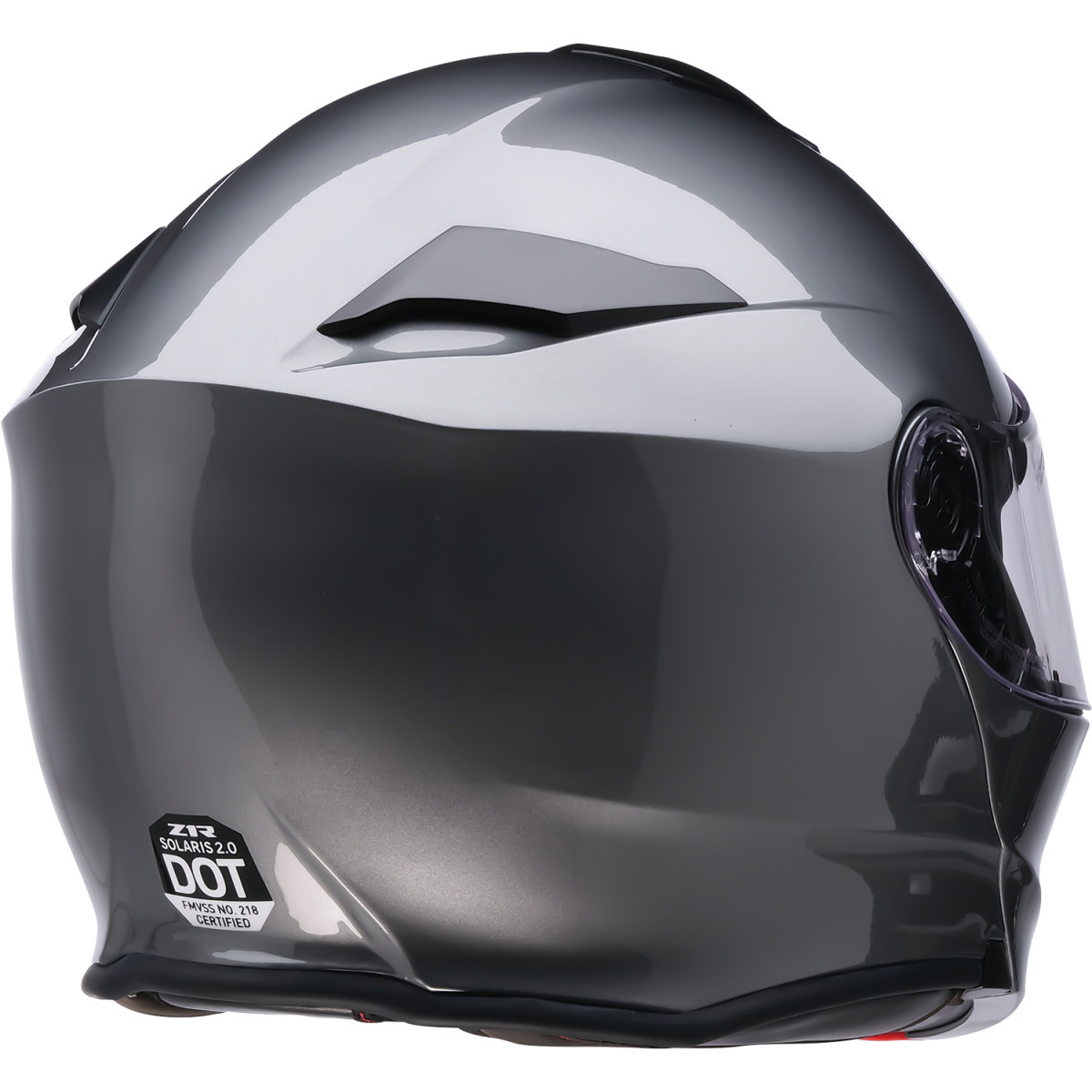 Z1R - Solaris 2.0 Modular Helmet - Solid - Dark Silver - 3XL