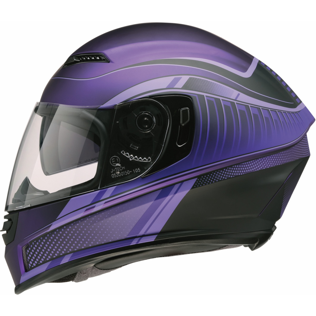 Z1R - Jackal Helmet - Dark Matter - Purple - Small