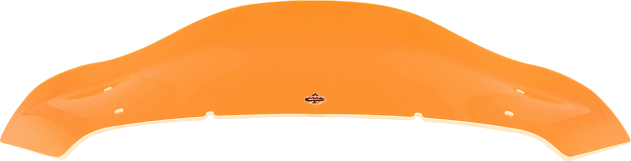 Klock Werks #KWW-01-0724 - Kolor Flare Windshield - 8" - Orange Ice - FLHX
