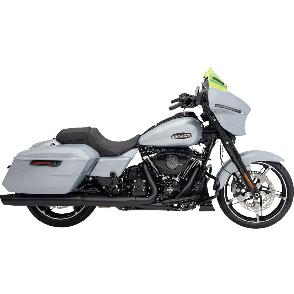 Klock Werks #KWW-01-0726 - Ice Flare® Windshield - 8" - Green Ice - FLHX