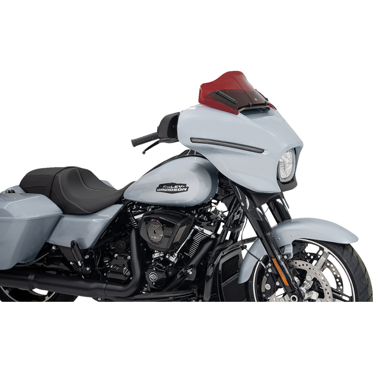 Klock Werks #KWW-01-0728 - Kolor Flare® Windshield - 8" - Red - '23-'25 FLHX