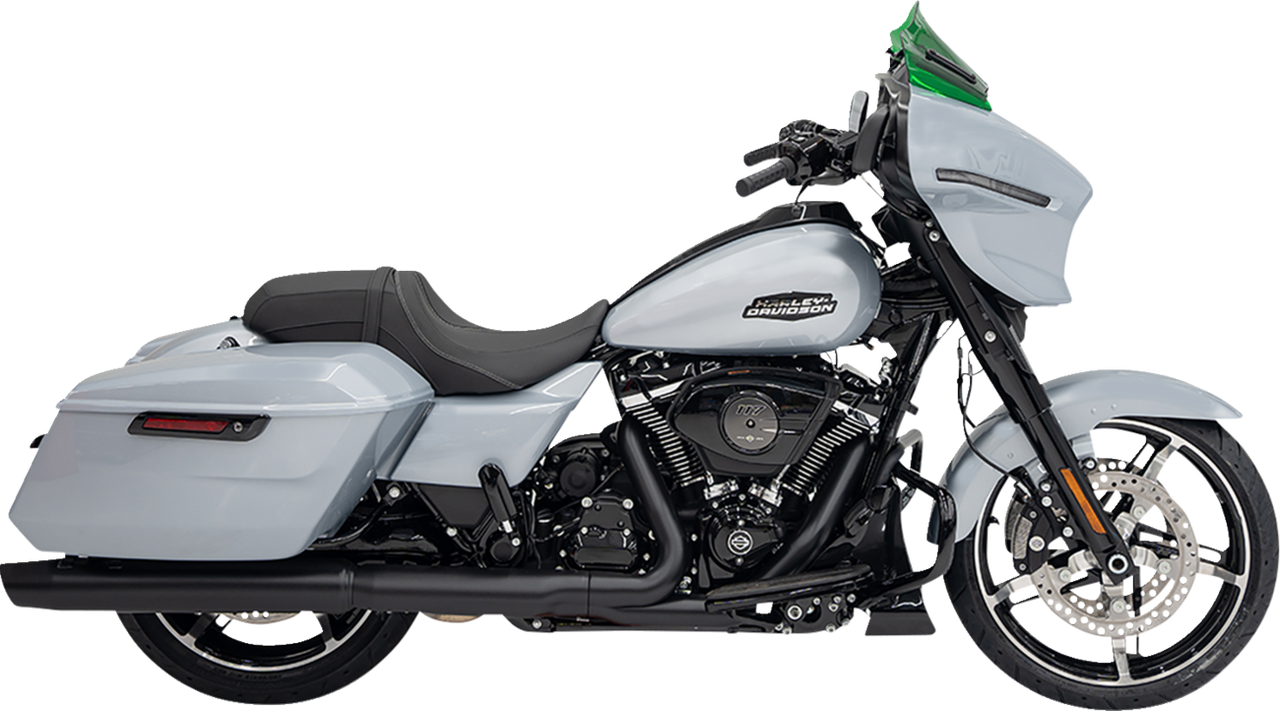 Klock Werks #KWW-01-0731 - Kolor Flare Windshield - 8" - Green - FLHX