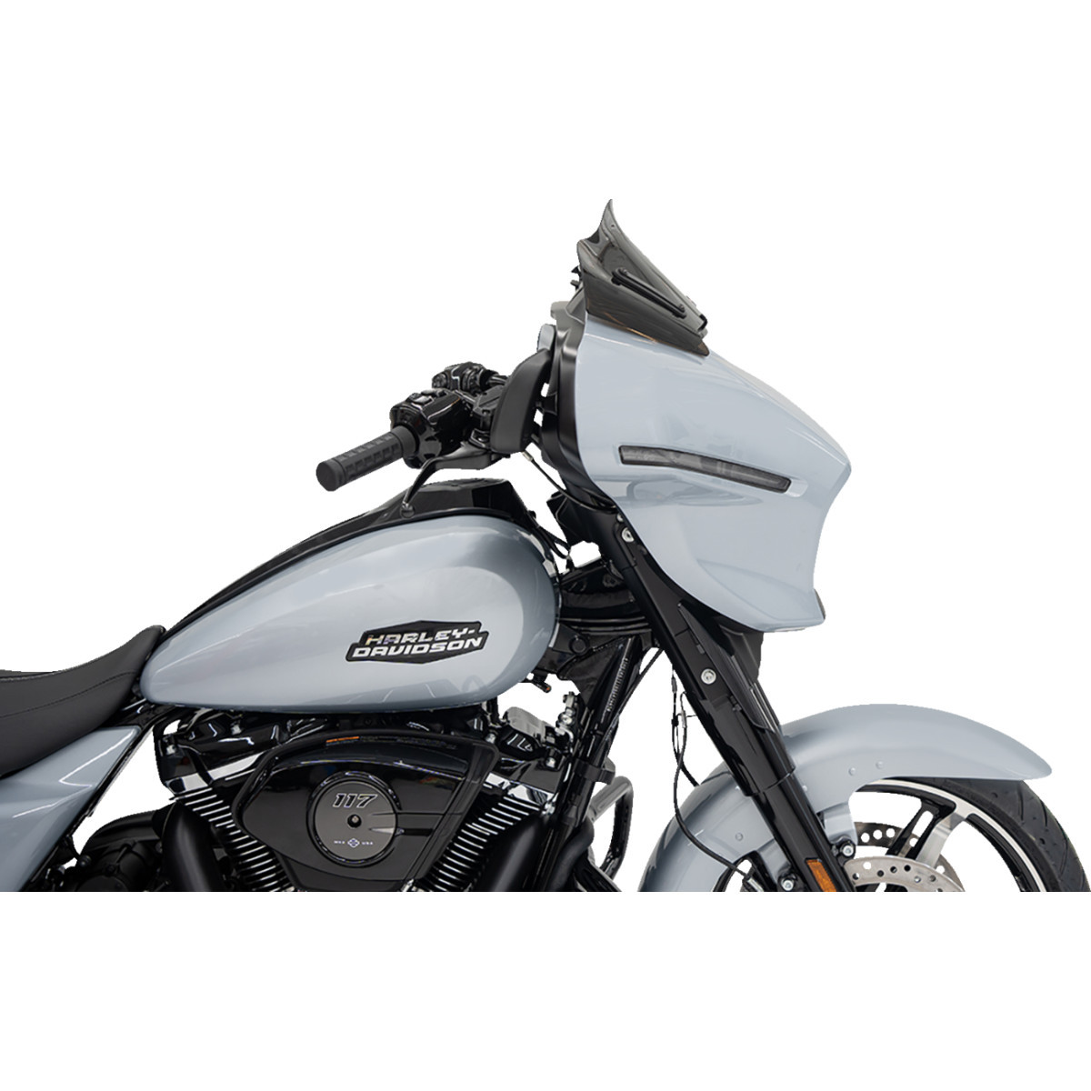 Klock Werks #KWW-01-0734 - Kolor Flare® Windshield - 8" - Bronze - '23-'25 FLHX