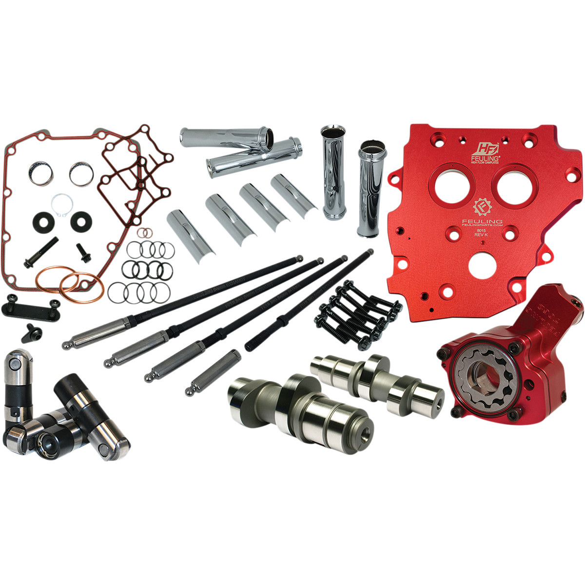Feuling Parts #7237ST - Camchest Kit - Race Series® - Reaper 594 - Gear Drive - w/Short Travel Lifters - Twin Cam '07-'17