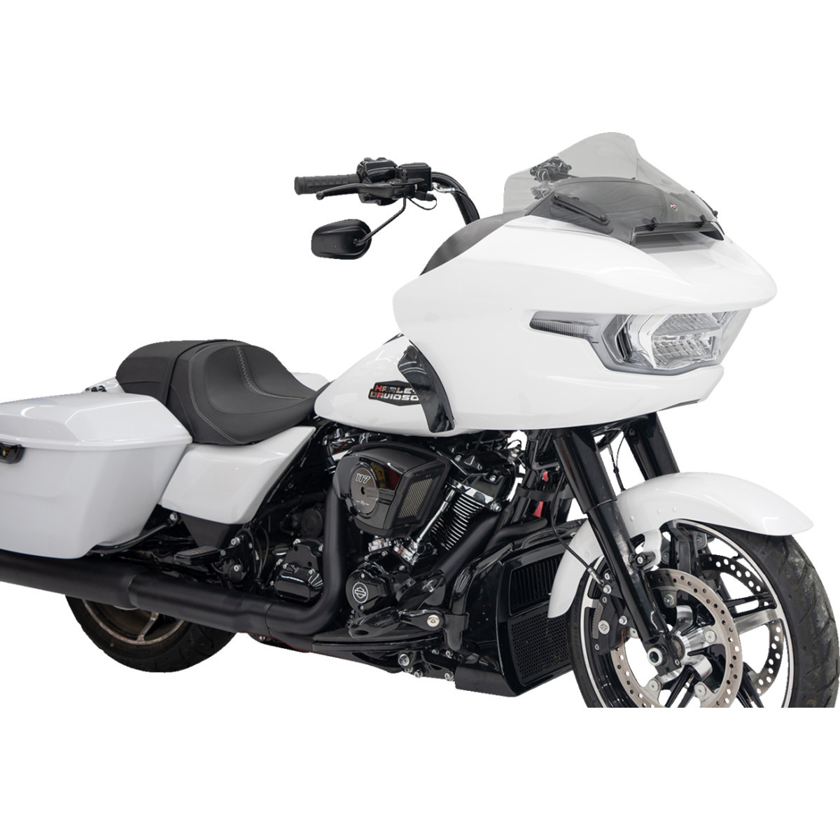 Klock Werks #KWW-01-0706-C - Sport Flare® Windshield - 10" - Clear - '23-'25 FLTRX