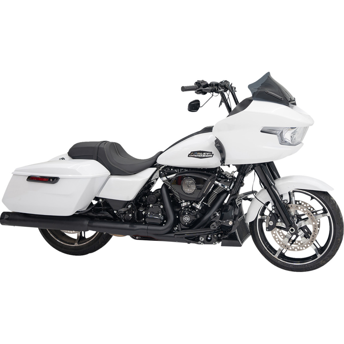 Klock Werks #KWW-01-0706-DS - Sport Flare® Windshield - 10" - Dark Smoke - '23-'25 FLTRX