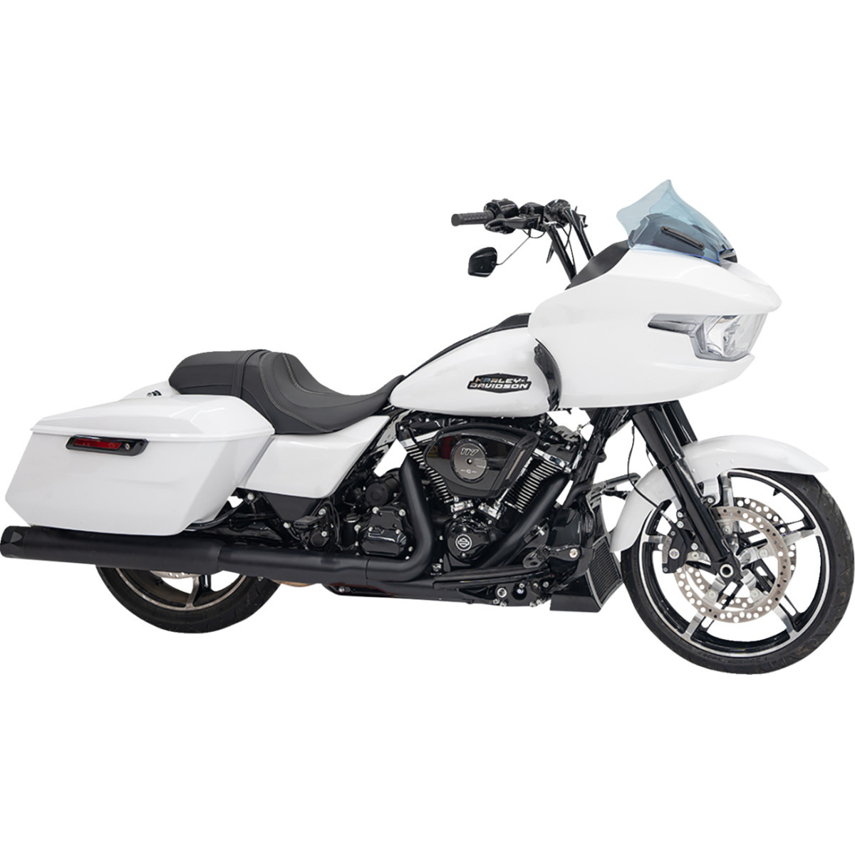 Klock Werks #KWW-01-0714 - Ice Flare® Windshield - 10" - Blue Ice - '23-'25 FLTRX