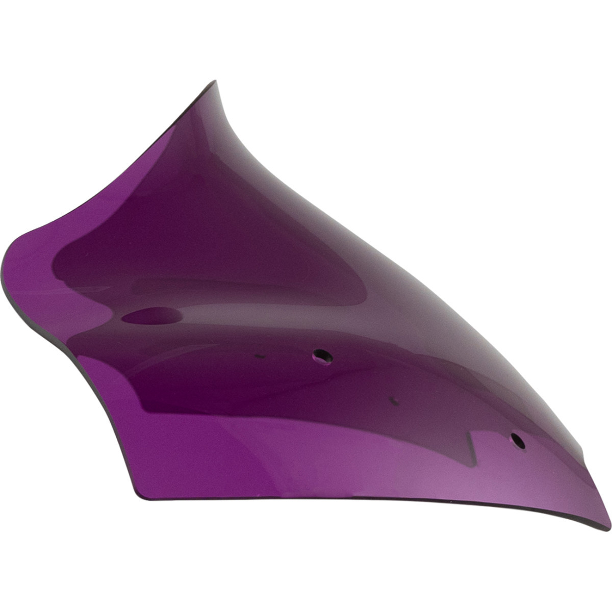 Klock Werks #KWW-01-0720 - Kolor Flare® Windshield - 10" - Purple - '23-'25 FLTRX