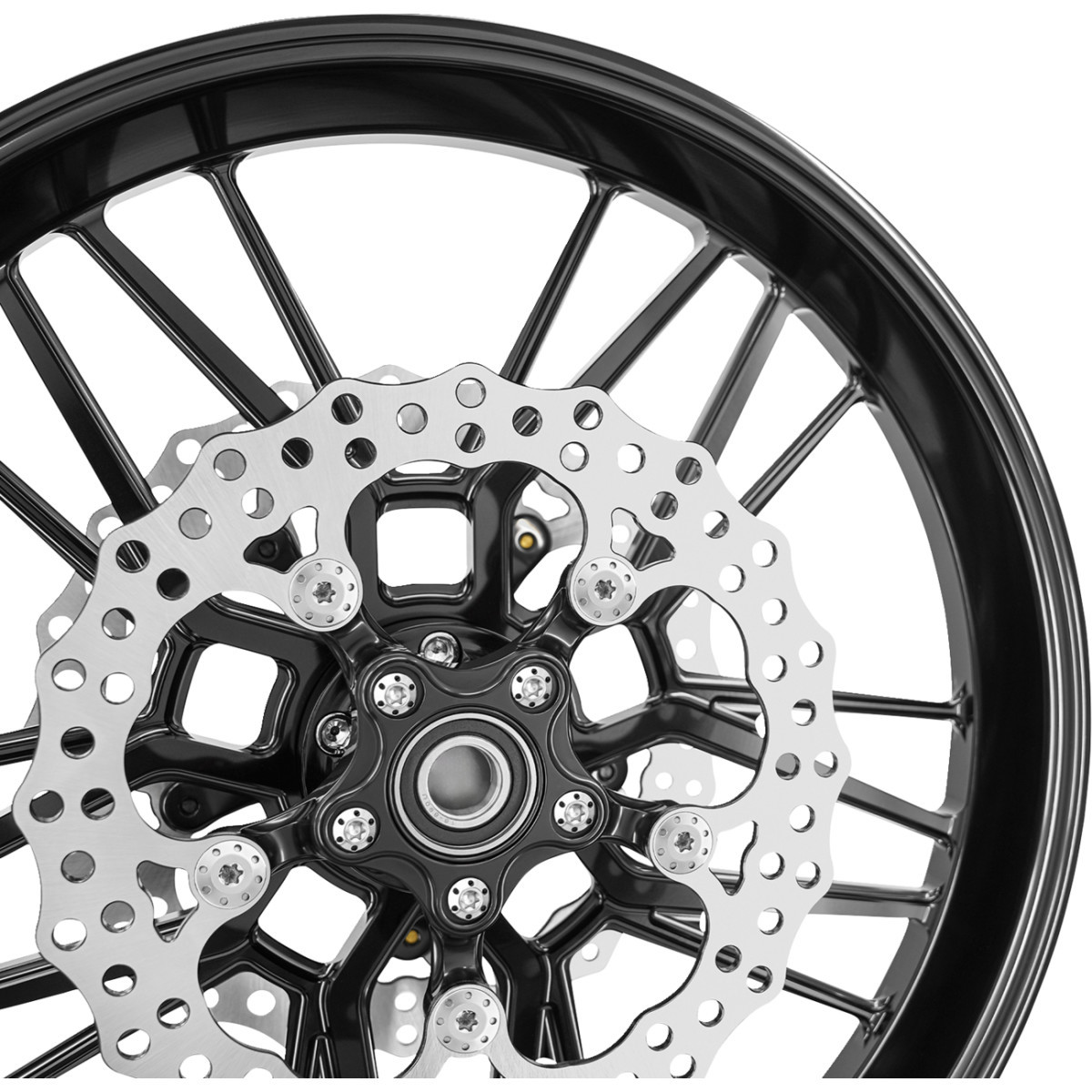 Arlen Ness #300-057 - Spider Rotor - 11.8" - Black