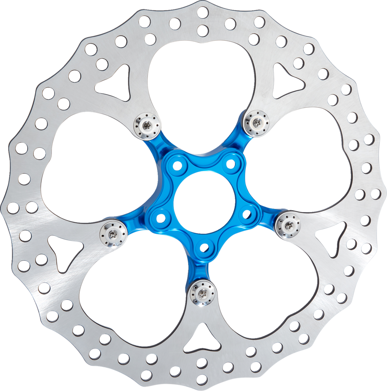 Arlen Ness #300-062 Spider Rotor - 14" - Blue