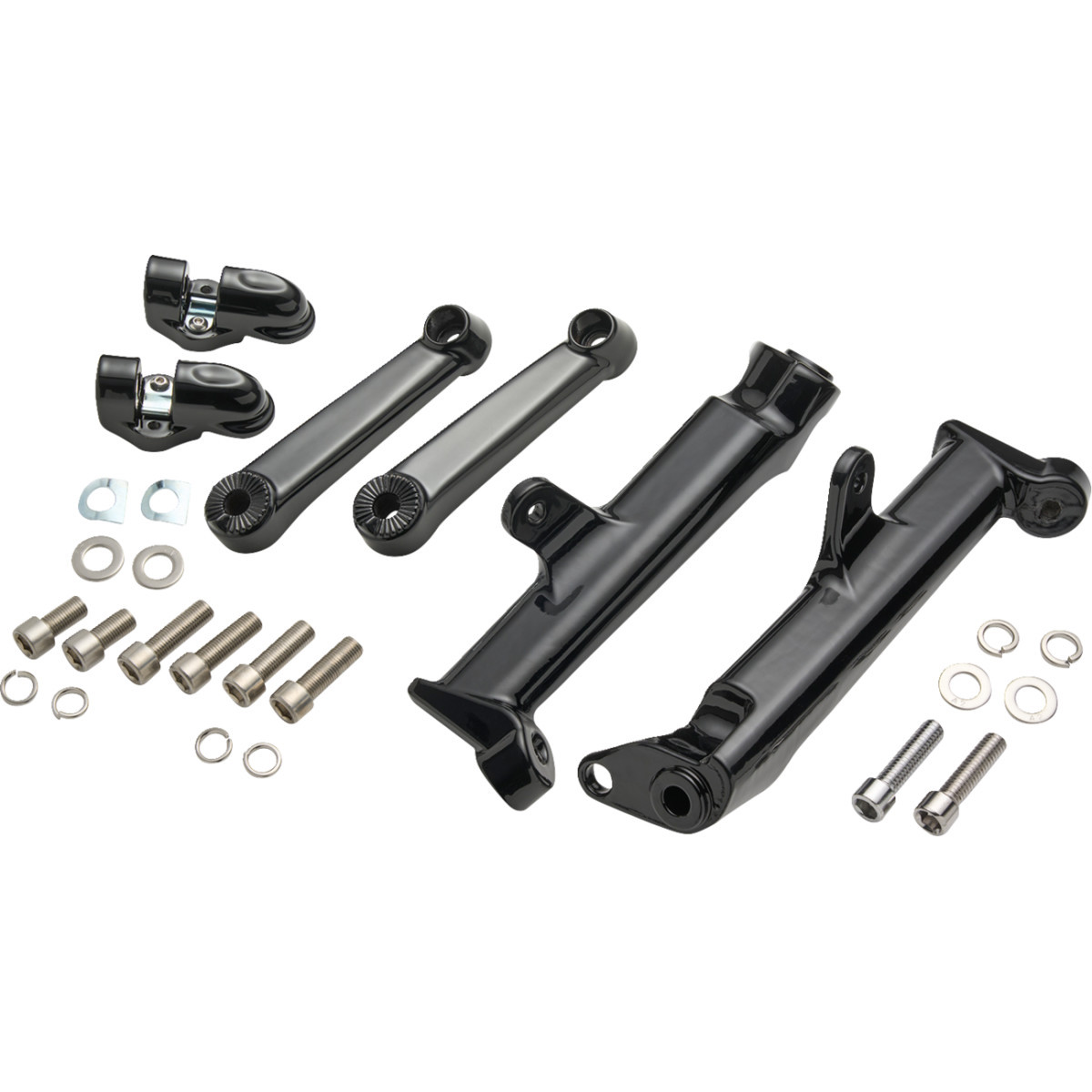 Ciro #60121 - Frame Mounted Adjustable Highway Peg Mount - Standard - Black