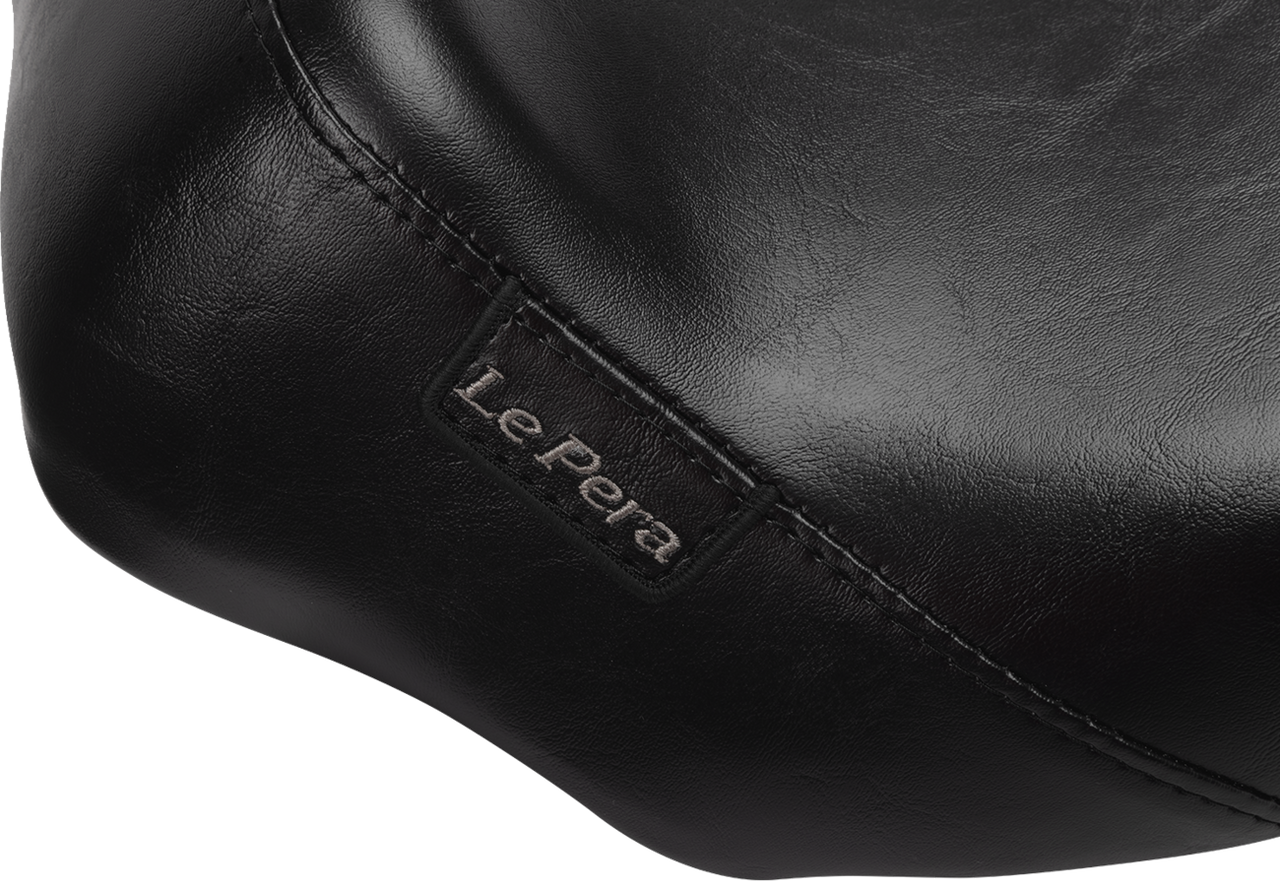 Le Pera #LV-005 - Bare Bones Solo Seat - Smooth - Black - FLH/FLT '23-'24