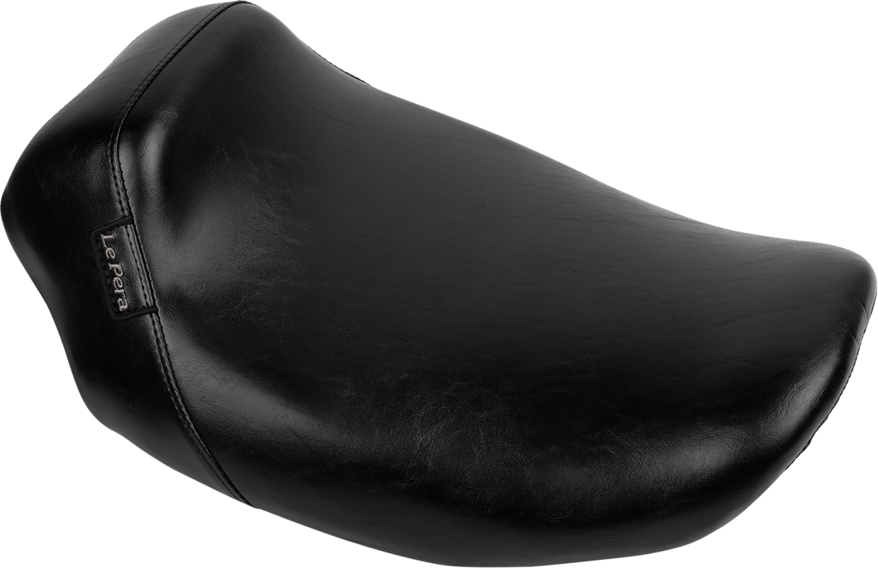 Le Pera #LV-005 - Bare Bones Solo Seat - Smooth - Black - FLH/FLT '23-'24