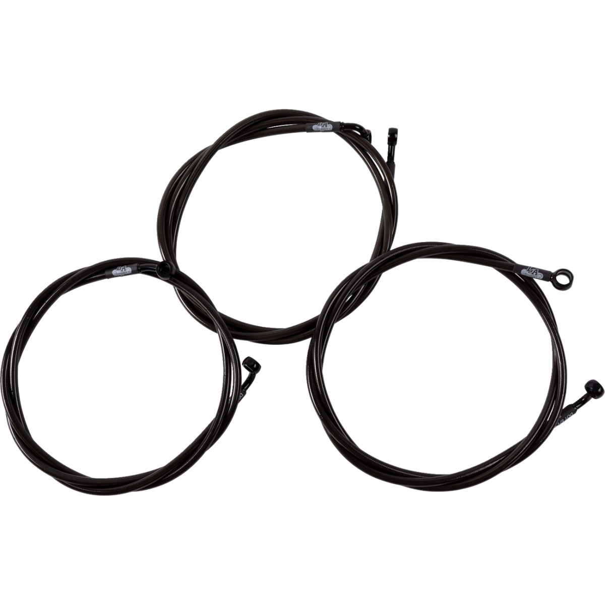 LA Choppers #LA-8059B19M - Brake Line - Midnight