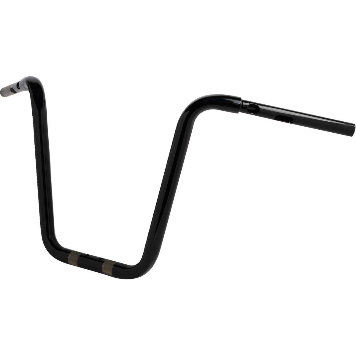 LA Choppers #LA-7348-14B - Handlebar - Twin Round - 1-1/4" x 14" - Black