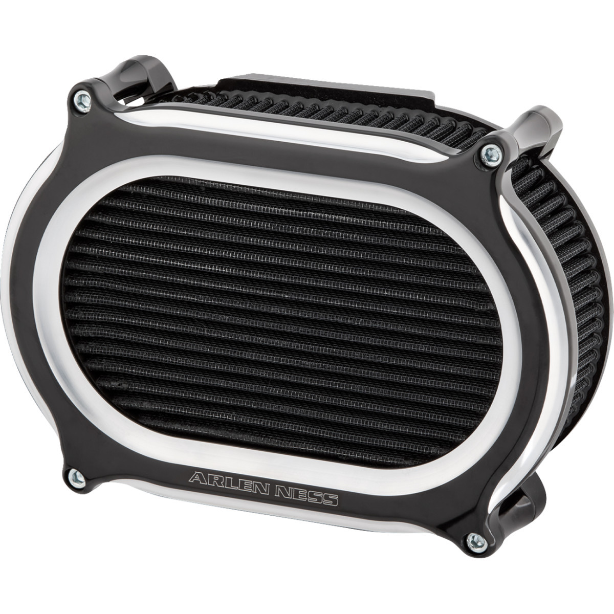 Arlen Ness #600-186 - Performance Air Filter Kit - Stage II - Contrast Cut