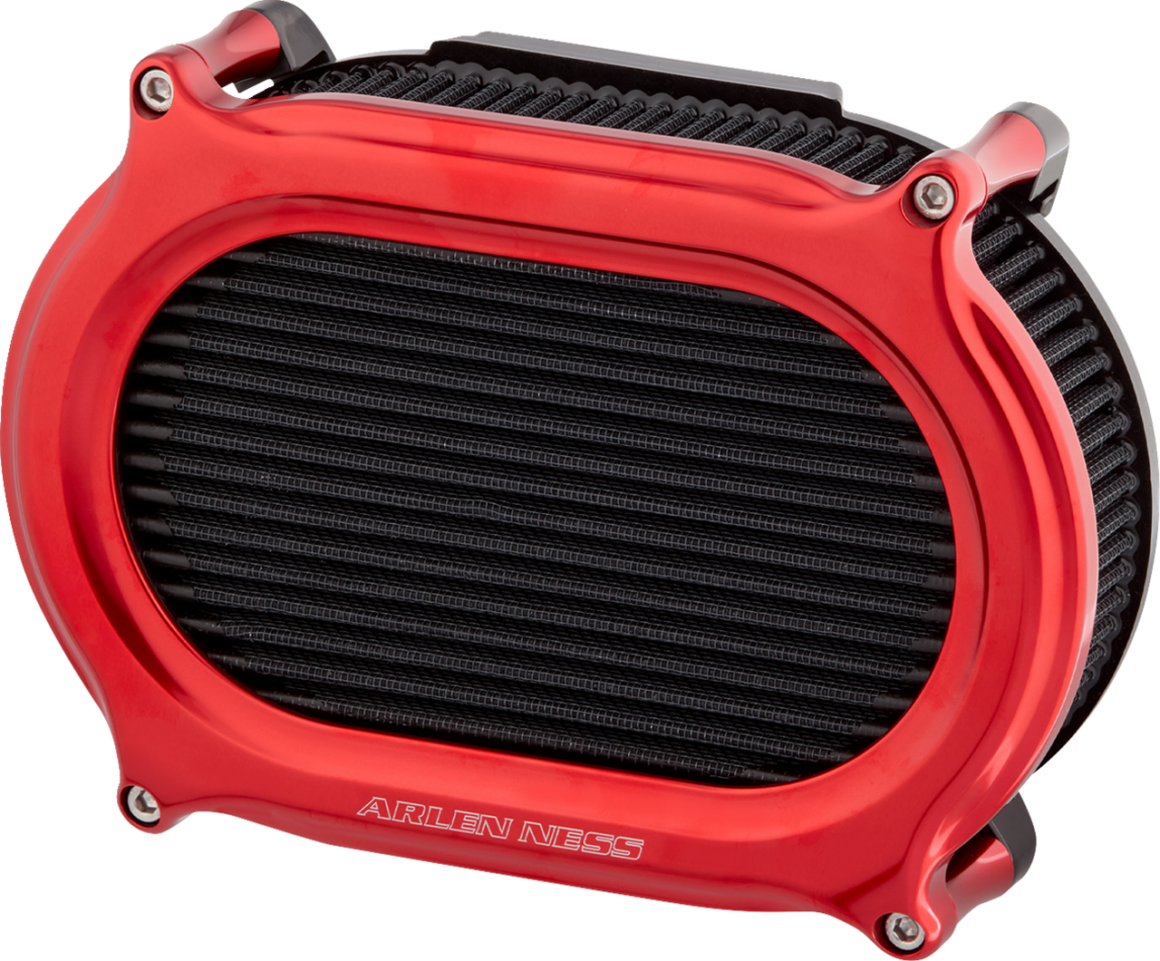 Arlen Ness #600-188 Performance Air Filter Kit - Stage II - Red