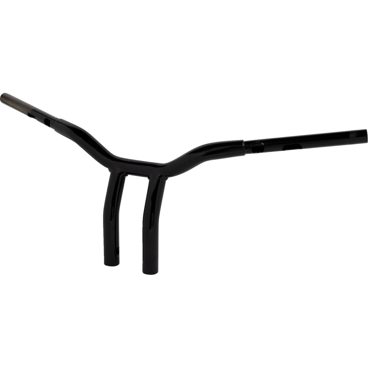 LA Choppers #LA-7369-10B - One-Piece Kage Fighter Handlebar - Pullback - 10" x 1-1/4" - Black