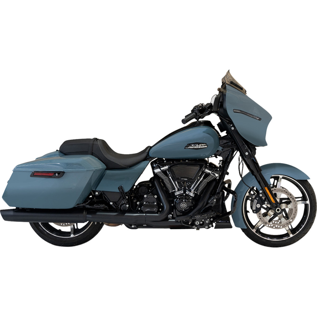 Klock Werks #KWF-01-0319 - Slicer Front Fender - Black - 16"-19" - HD Touring