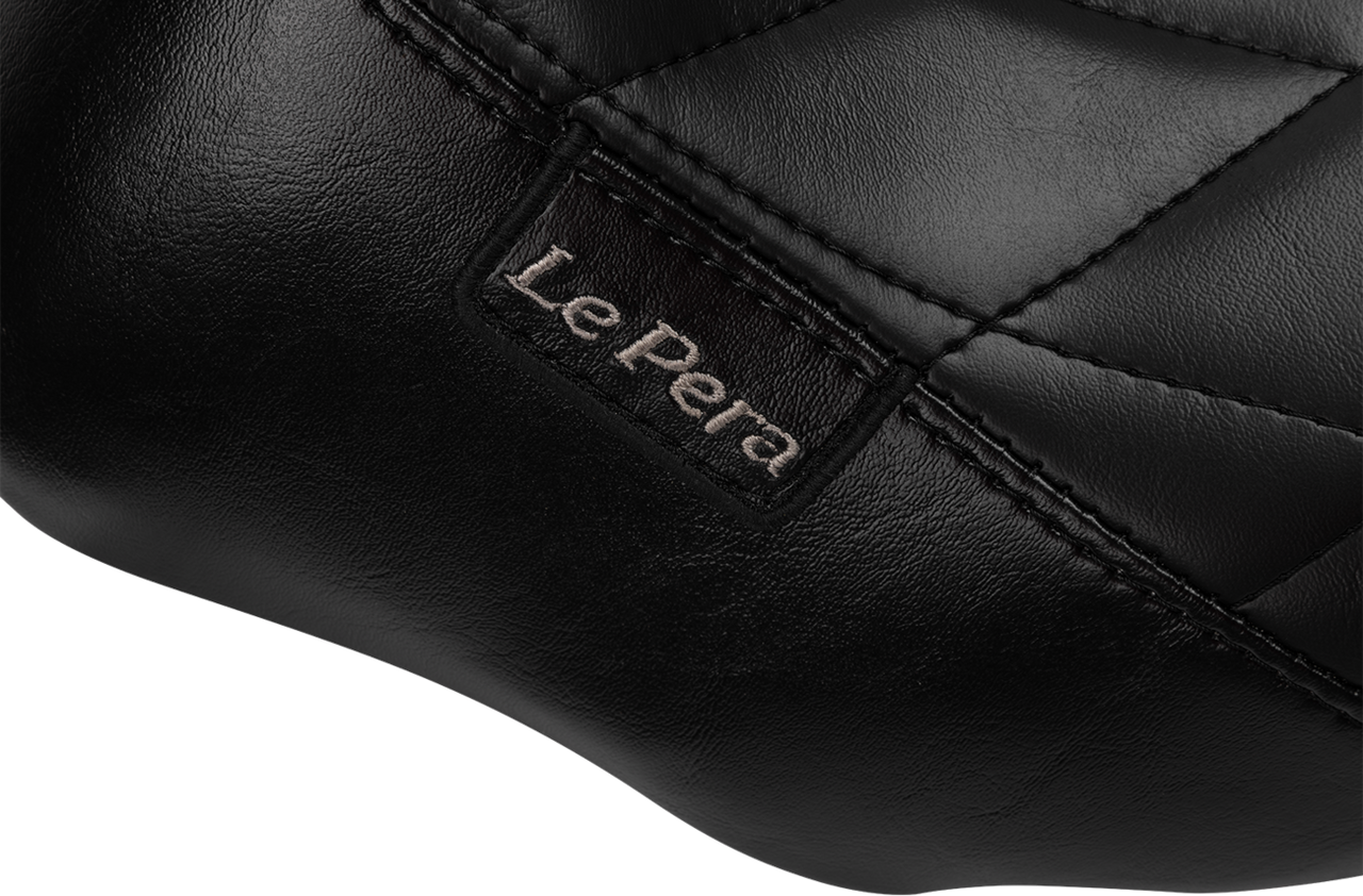 Le Pera #LV-005DM - Bare Bones Solo Seat - Diamond Stitch - FLH/FLT '23-'24