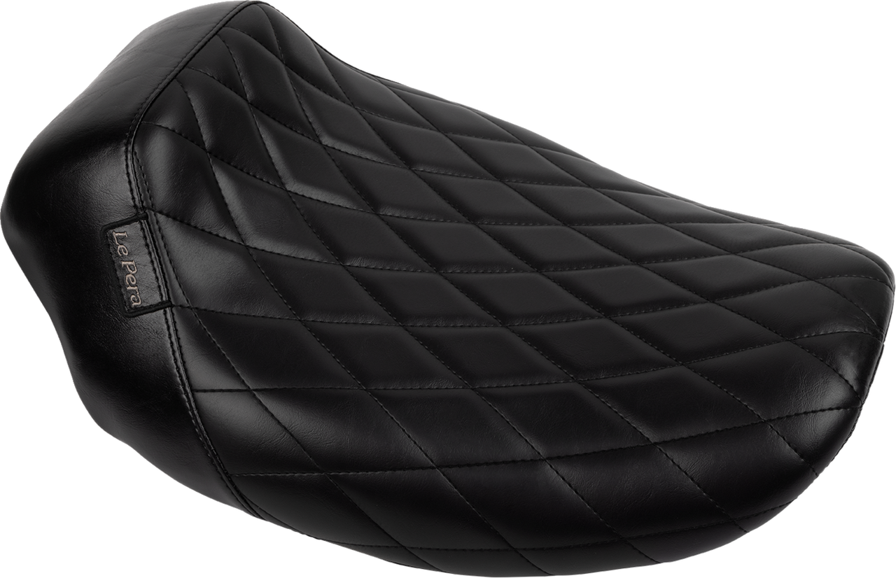 Le Pera #LV-005DM - Bare Bones Solo Seat - Diamond Stitch - FLH/FLT '23-'24