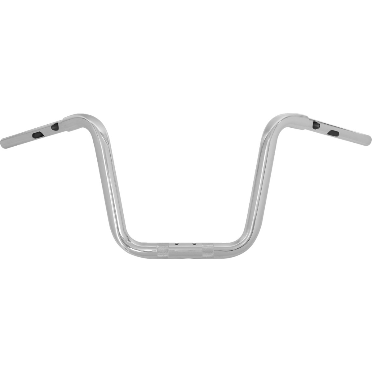 LA Choppers #LA-7348-10 - Handlebar - Twin Round - 1-1/4" x 10" - Chrome
