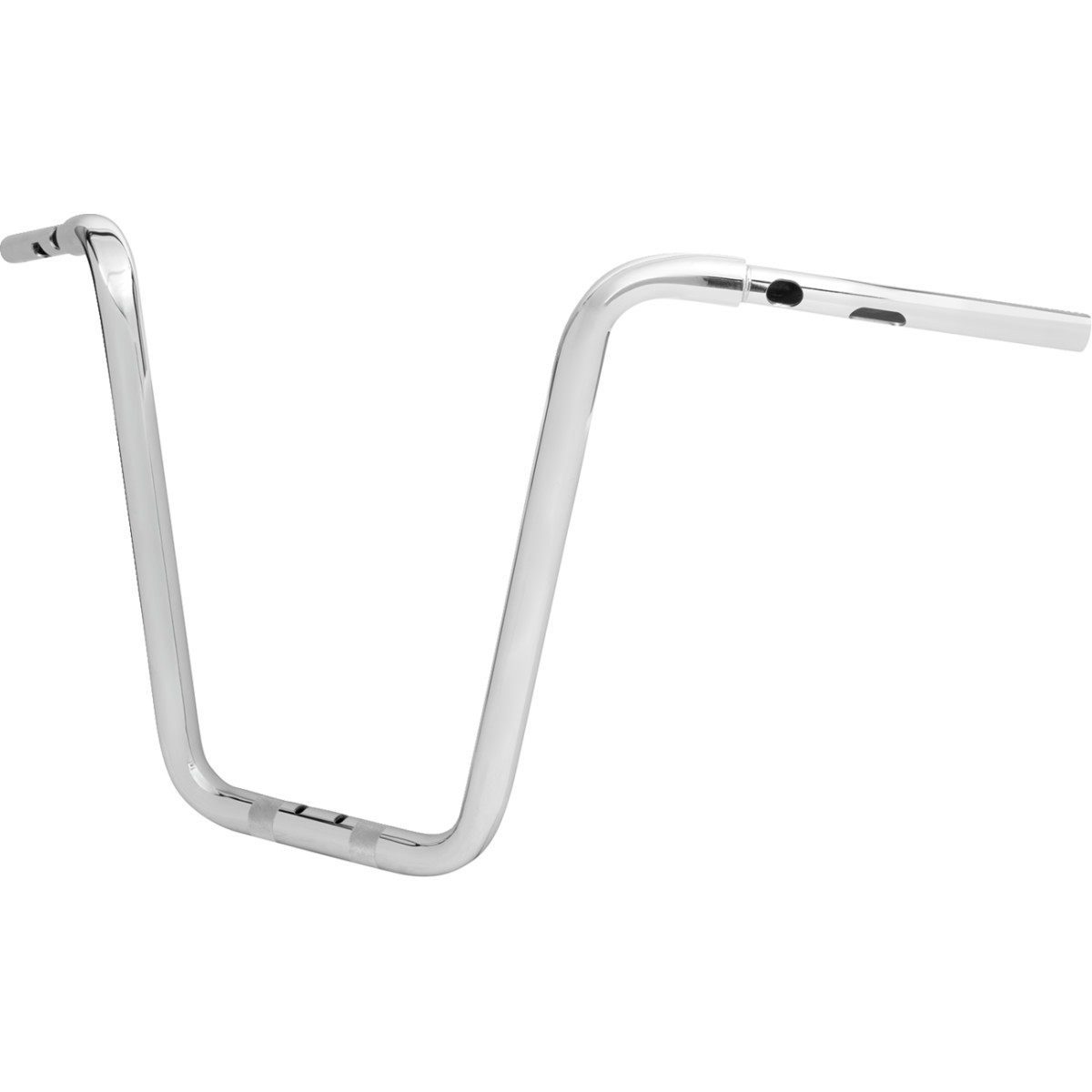 LA Choppers #LA-7348-16 - Handlebar - Twin Round - 1-1/4" x 16" - Chrome