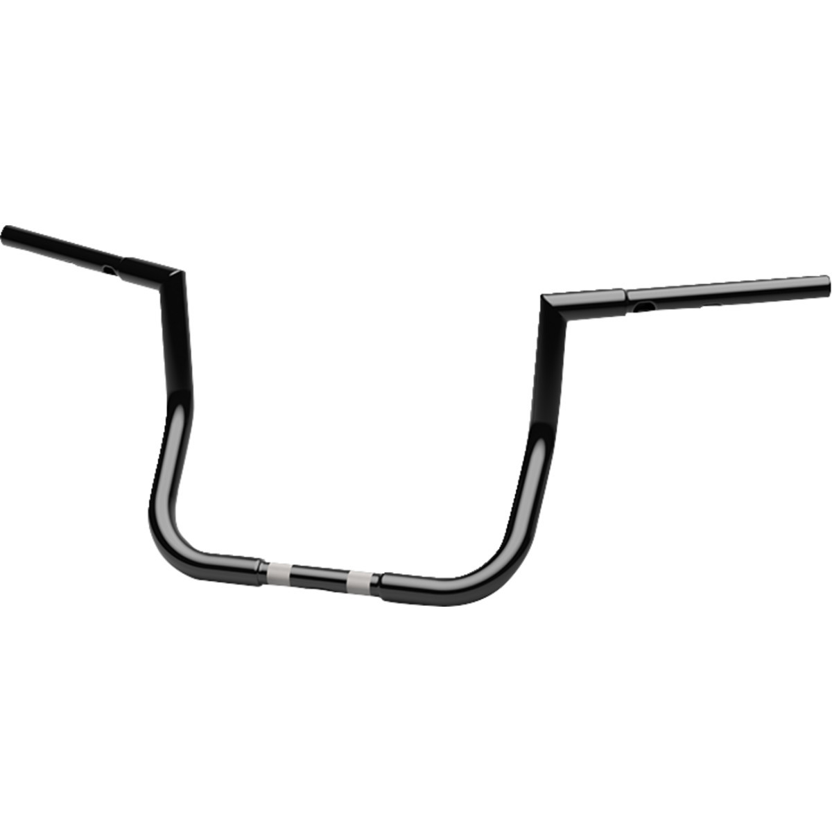 LA Choppers #LA-7367-12B - 1-1/4" Twin Peaks Touring Handlebar - 12" - Black