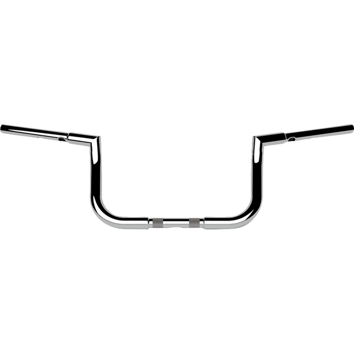LA Choppers #LA-7367-08 - 1-1/4" Twin Peaks Touring Handlebar - 8" - Chrome
