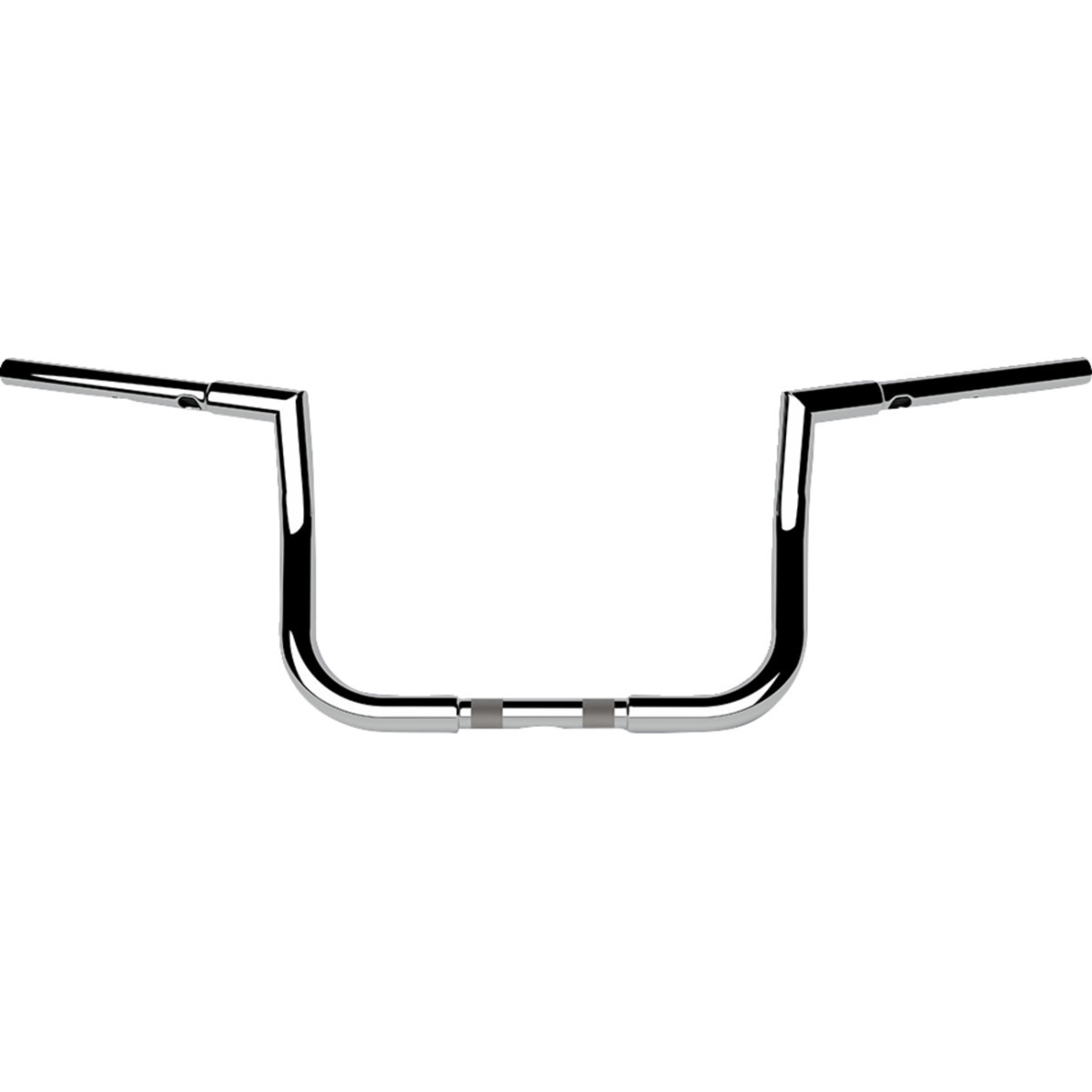 LA Choppers #LA-7367-10 - 1-1/4" Twin Peaks Touring Handlebar - 10" - Chrome