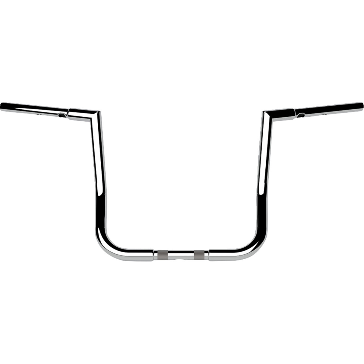 LA Choppers #LA-7367-14 - 1-1/4" Twin Peaks Touring Handlebar - 14" - Chrome