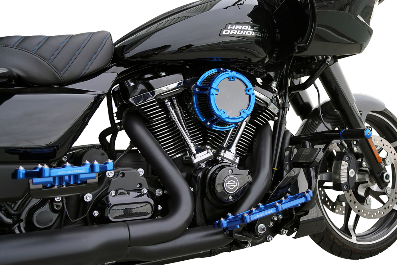 Arlen Ness #600-239 Method Clear Series Air Cleaner - Blue