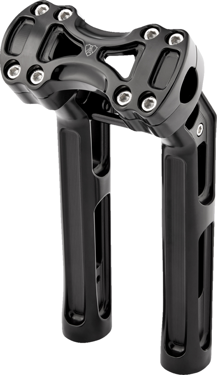 Arlen Ness #520-049 Method Kickback Handlebar Riser - 10" - Black