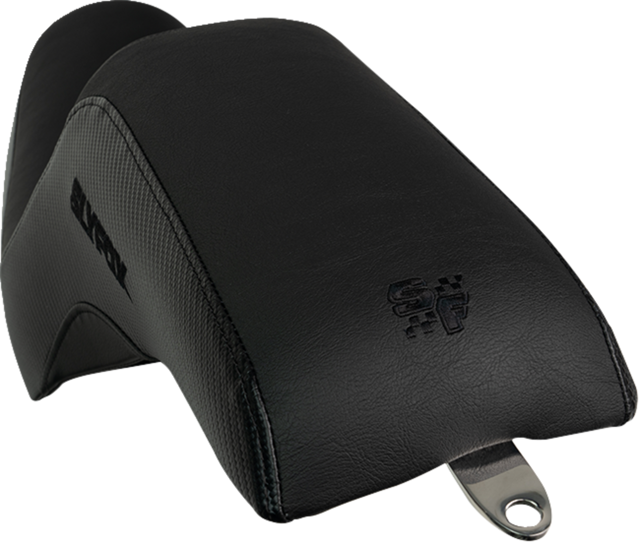 Slyfox #SlyFox4681A - Drifter Seat - Black Logo - Black Vinyl - Smooth - FXR '82-'00