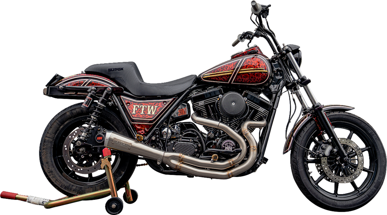Slyfox #SlyFox4681A - Drifter Seat - Black Logo - Black Vinyl - Smooth - FXR '82-'00