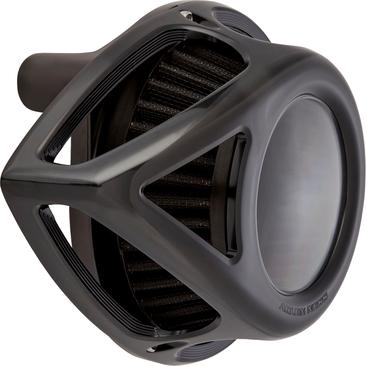 Arlen Ness #600-242 Clear Tear Air Cleaner Kit - Black