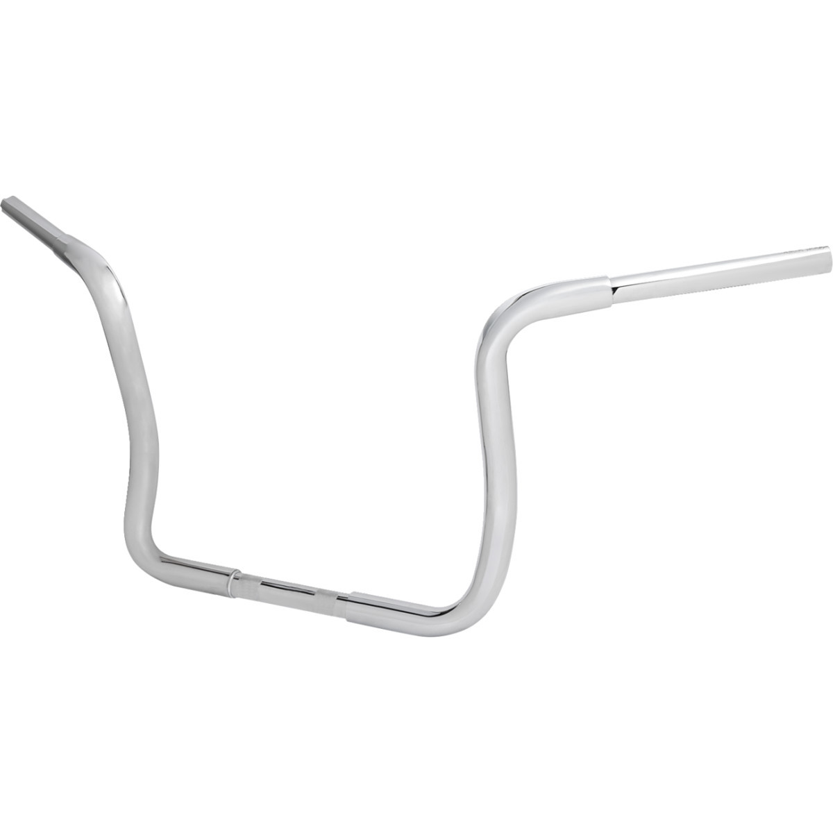 LA Choppers #LA-7321-12W - Pre-Wired Ape Handlebar - 1-1/4" x 12" - Chrome