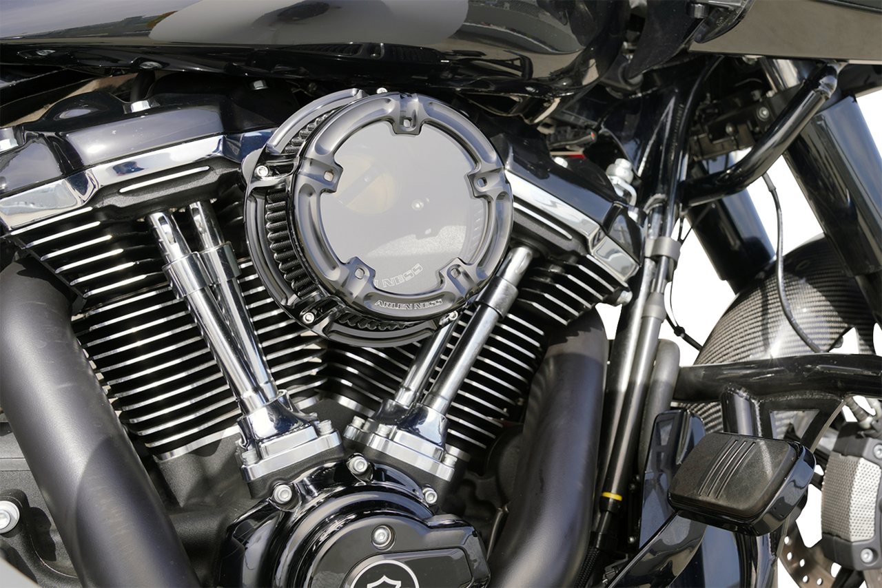 Arlen Ness #600-236 Method Clear Series Air Cleaner - All Black