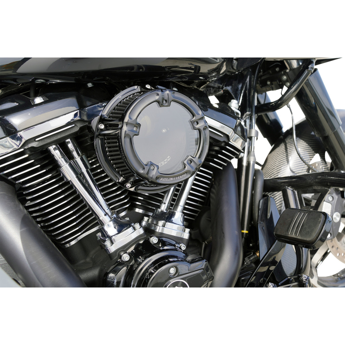 Arlen Ness #600-236 - Method™ Clear Series Air Cleaner - All Black