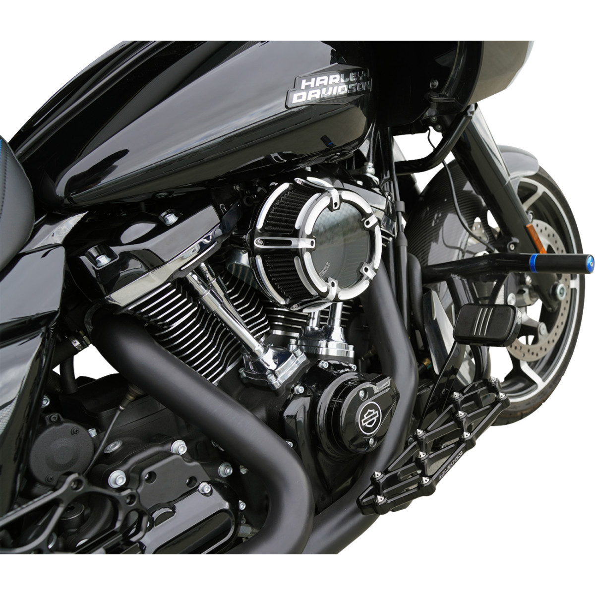 Arlen Ness #600-237 - Method™ Clear Series Air Cleaner - Contrast Cut