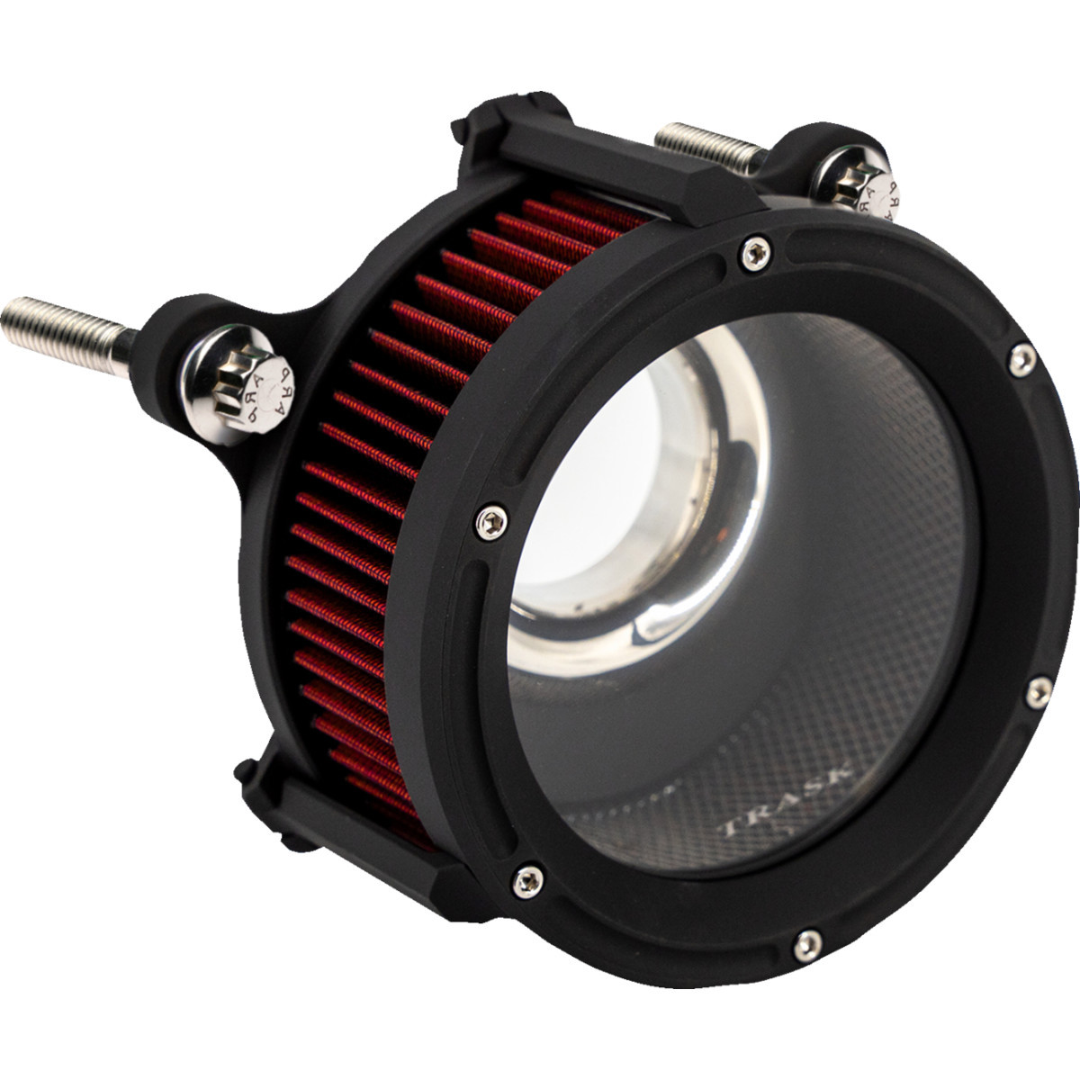 Trask #TM-1024BK - Assault Charge High-Flow Air Cleaner Kit - Black