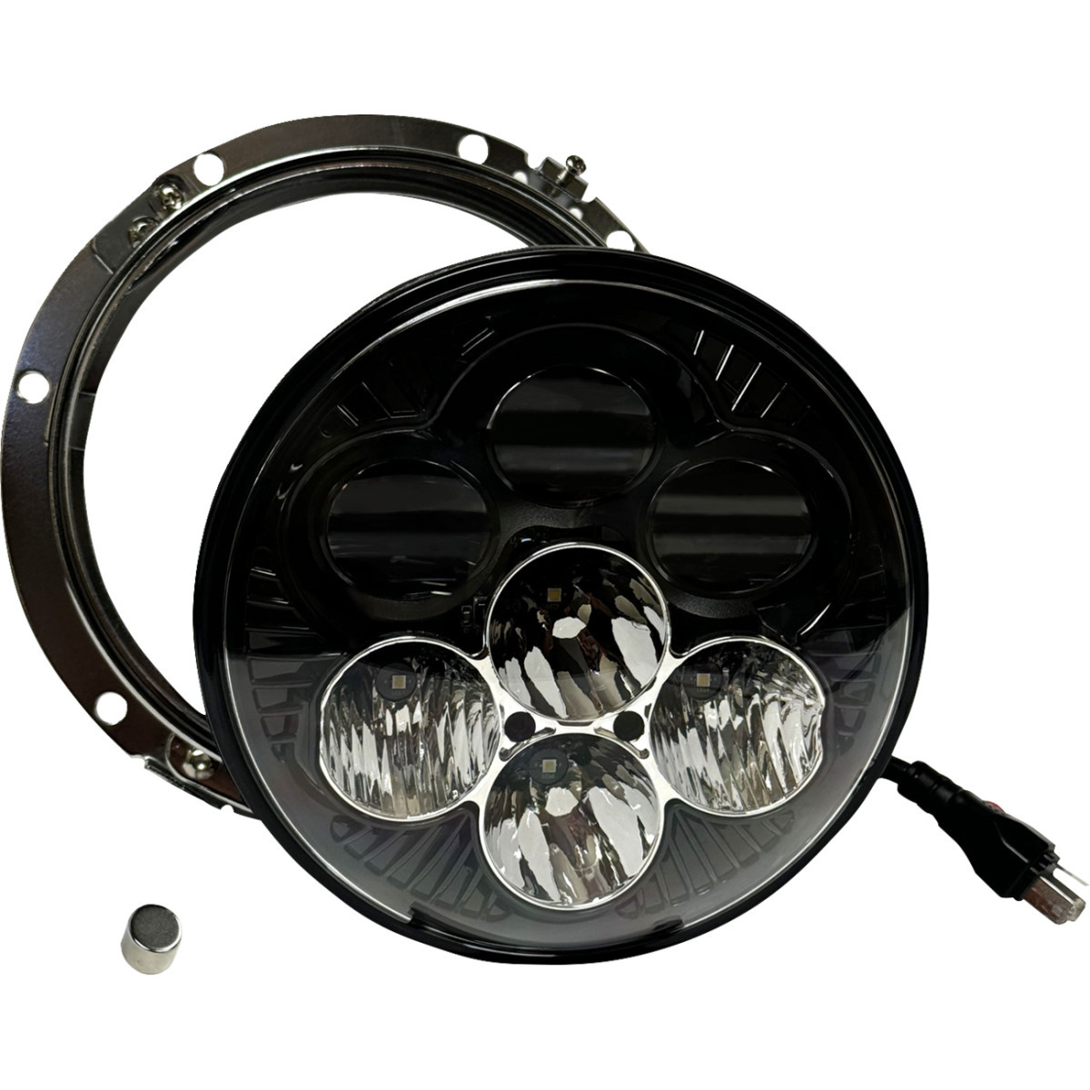 Custom Dynamics #SD2-7-13 - Headlight - Shark Demon® - LED - Color Changing