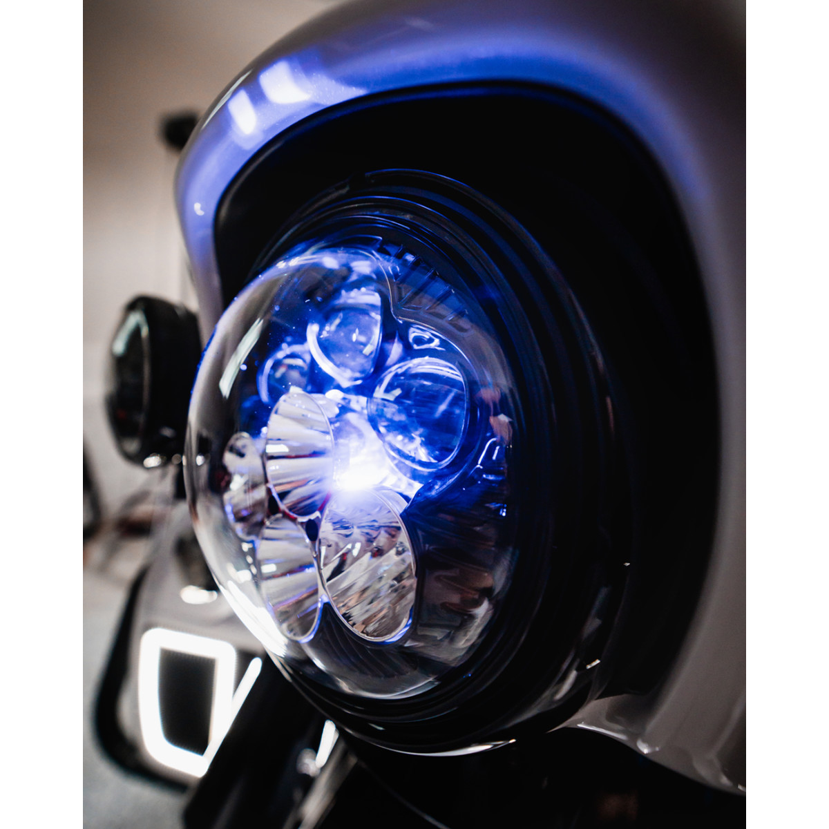Custom Dynamics #SD2-7-13 - Headlight - Shark Demon® - LED - Color Changing