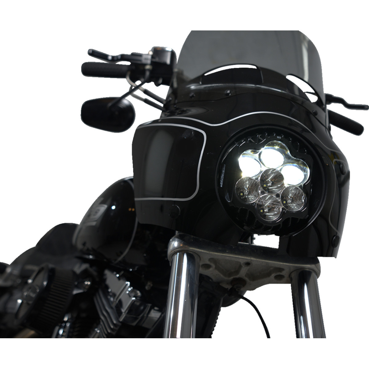 Custom Dynamics #SD2-MSRW-W - Headlight - Shark Demon - for Road Warrior Fairing