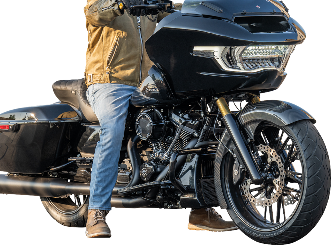 Arlen Ness #210-031 Carbon Fiber Front Fender - Wrapper - 21"
